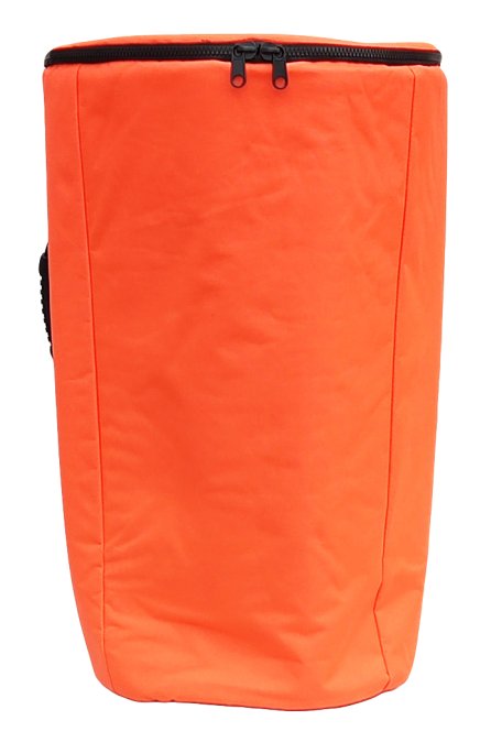 Funda para djembe Percussion Africaine alta calidad XL naranja