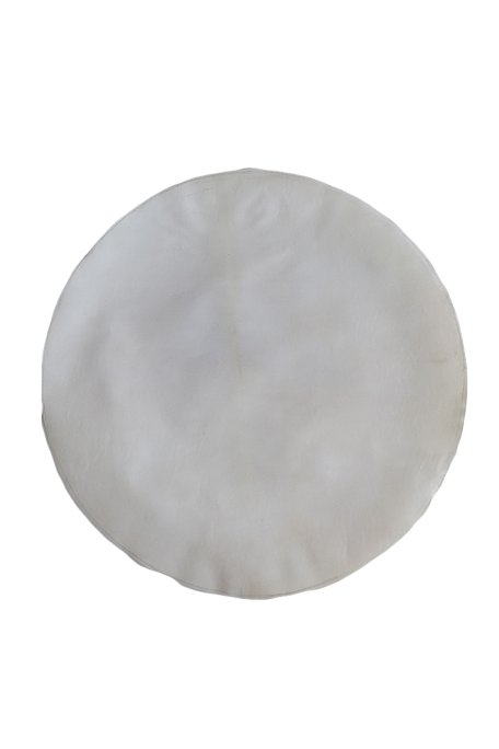 Piel de cabra blanqueada gruesa - Parche para tambor djembé