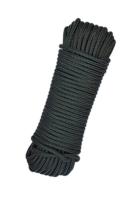Cuerda trenzada con núcleo Ø5 mm azul regio 20 m - Cuerda para tambor djembé