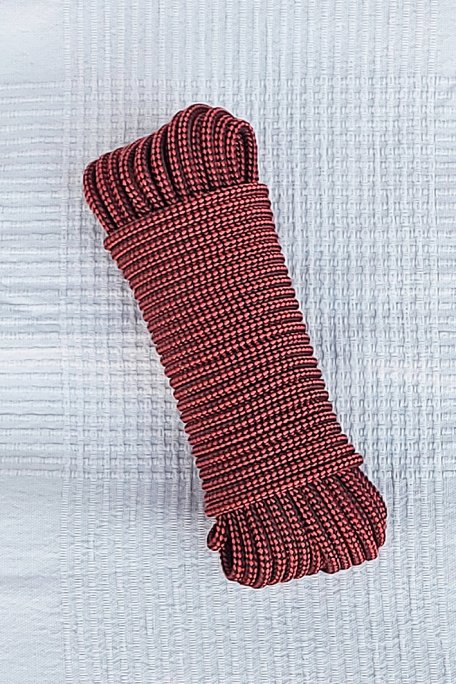 Driza 5 mm damero rojo negro para djembe tambor