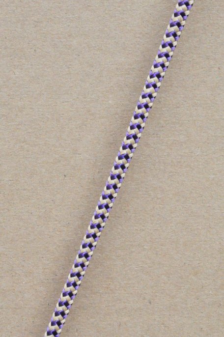 Driza djembé Ø5 mm (espina de pez, violeta/ beige, 100 m) - Cuerda para djembe tambor