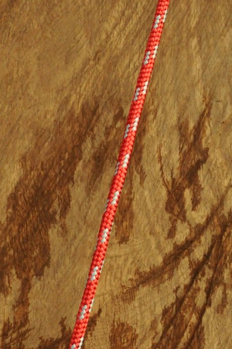 Cuerda de alpinismo djembé Ø4 mm rojo / gris - Cuerda para djembe tambor