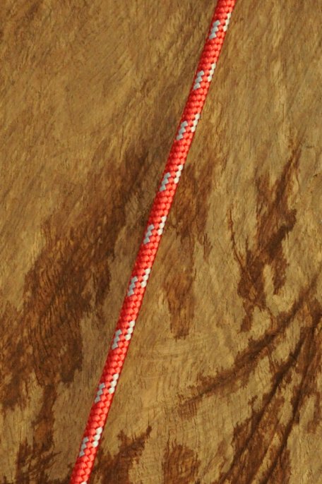 Cuerda de alpinismo djembé Ø5 mm rojo / gris - Cuerda para djembe tambor