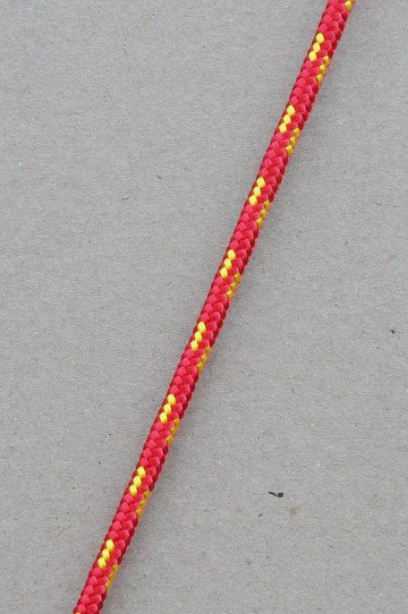 Driza djembé Ø5 mm (rojo / amarillo girasol, 100 m) - Cuerda para djembe tambor