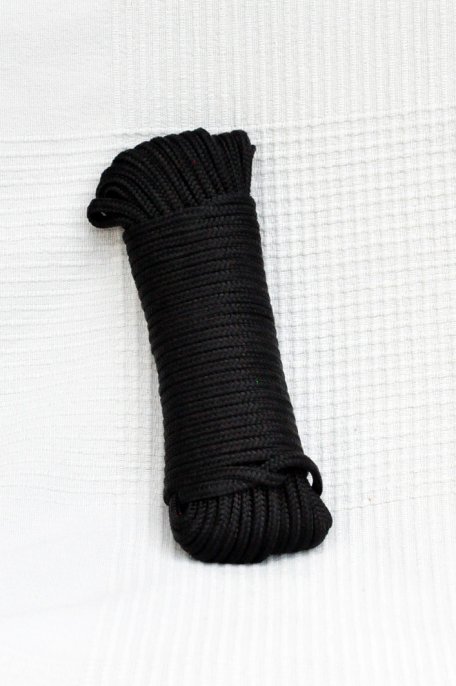 Cuerda trenzada Ø5 mm negro para tambor djembé