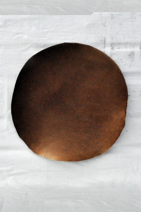 Piel de caballo delgada con pelo para tambor djembé