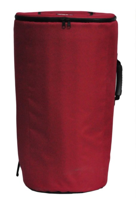 Funda para djembe Percussion Africaine alta calidad L roja