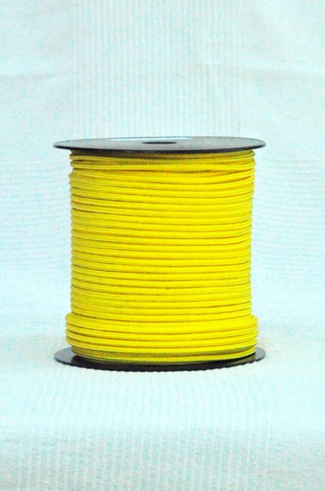 Drizza djembé amarillo girasol Ø5 mm - Cuerda pre-estirada para djembe tambor
