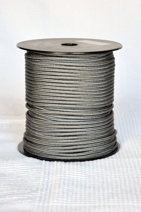 Cuerda preestirada djembé Ø5 mm gris acero - Cuerda para djembe tambor