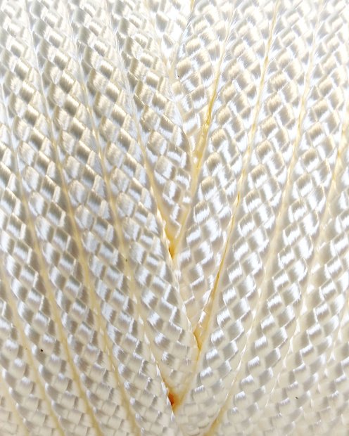 Cuerda trenzada Ø5 mm blanca para tambor djembé - Cuerda djembe
