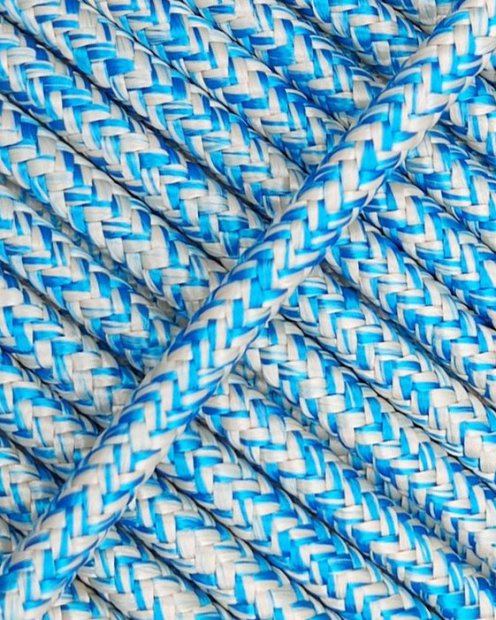 Cuerda reforzada para tambor djembe 5 mm Beige / Azul 20 m