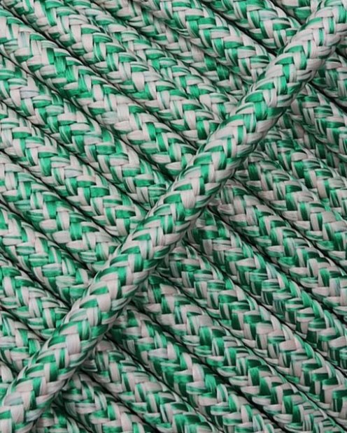 Cuerda reforzada para tambor djembe 5 mm Beige / Verde 20 m