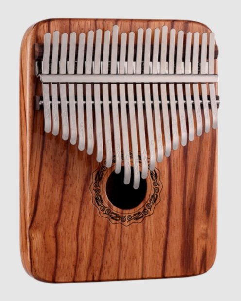 Mejor kalimba Top hueca 21 teclas Palo de rosa rojo