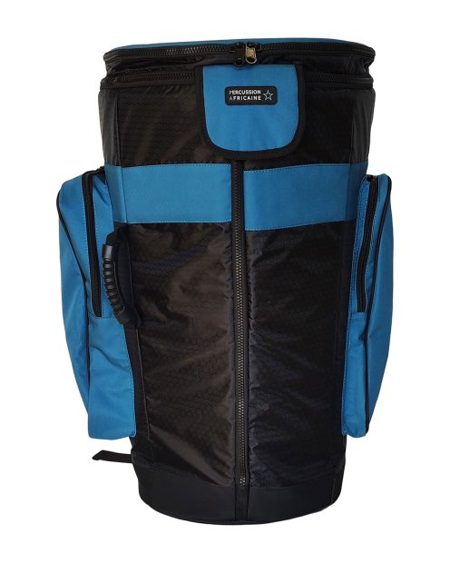 Funda de djembe profesional Percussion Africaine Premium Azul XL