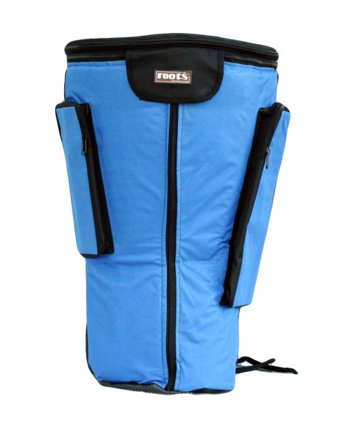 Funda para djembe Roots Percussions calidad premium azul