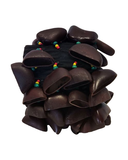 Pulsera sonajero africana Entada 4 hileras CRE17L