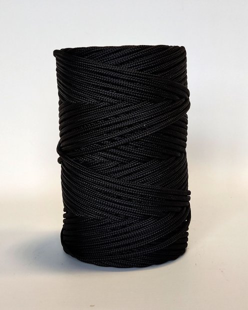 Cuerda trenzada Ø5 mm negra para tambor djembé - Cuerda djembe