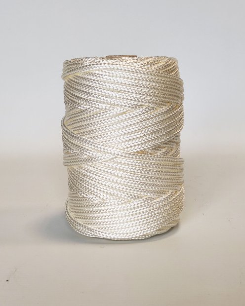 Cuerda trenzada Ø5 mm blanca para tambor djembé - Cuerda djembe