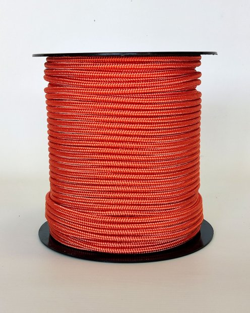 Cuerda tambor yembé reforzada PES 5 mm Cobre 100 m
