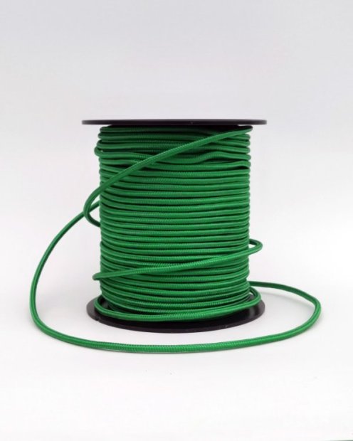 Cuerda yembé reforzada PES 6 mm Verde 100 m