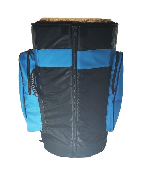 Funda de djembe profesional Percussion Africaine Premium Azul XL
