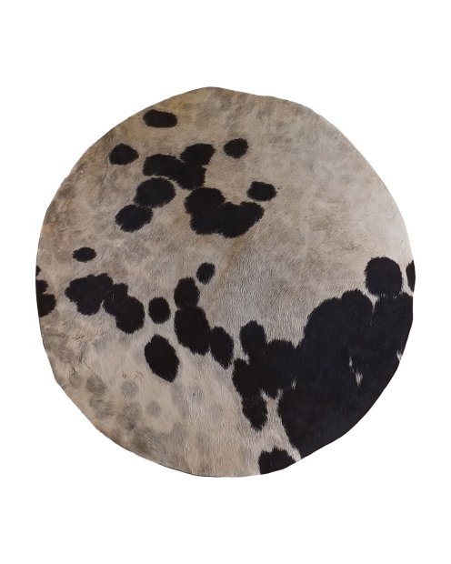 Piel de vaca gruesa con pelo para tambor chamánico L