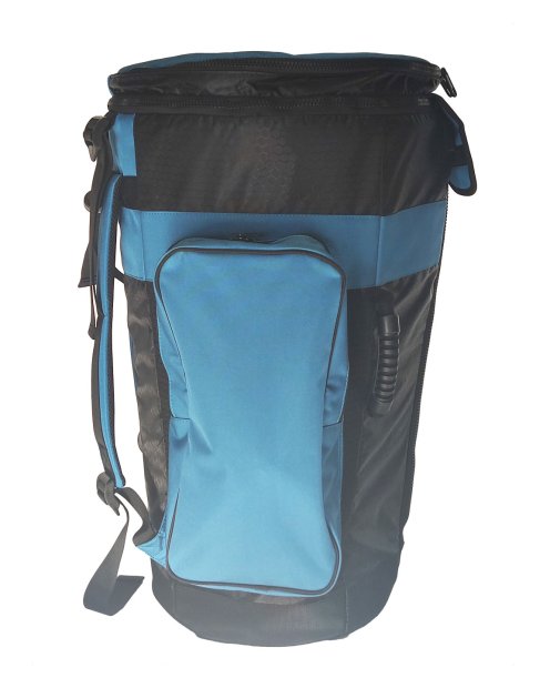 Funda de djembe profesional Percussion Africaine Premium Azul XL