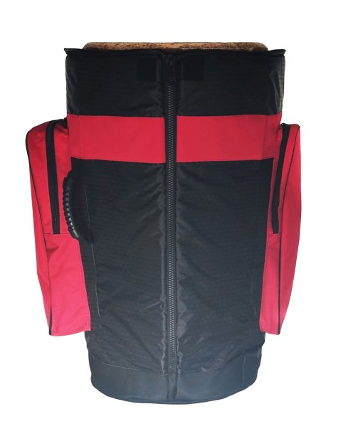 Funda de djembe Percussion Africaine Premium XXL Rojo