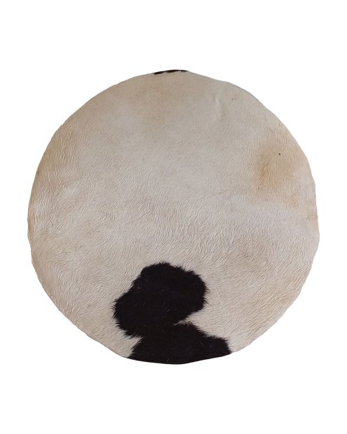 Piel de vaca semigruesa con pelo para tambor dunun L