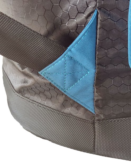Funda de djembe profesional Percussion Africaine Premium Azul XL