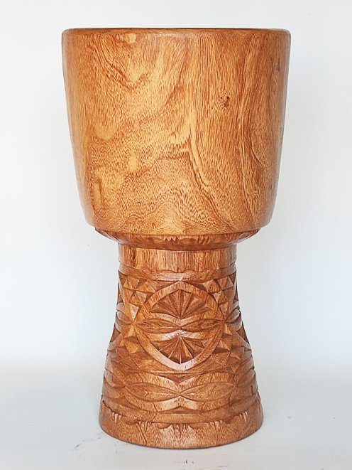 Cuerpo de djembé de Guinea calidad premium