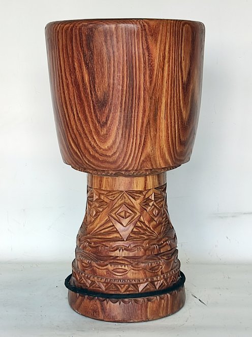 Cuerpo de djembé de Guinea calidad premium