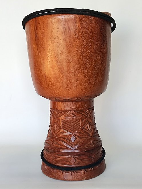 Cuerpo de djembé de Guinea calidad premium