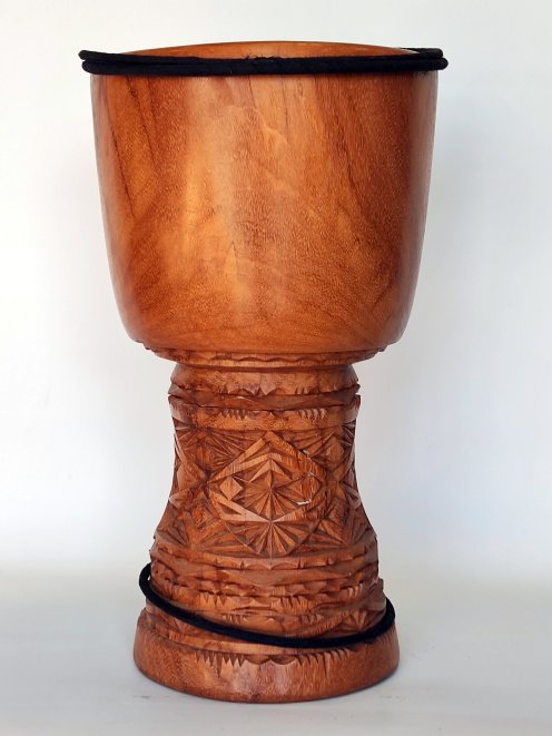 Cuerpo de djembé de Guinea calidad premium