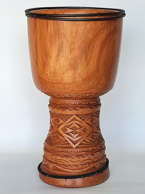 Cuerpo de djembé de Guinea calidad premium