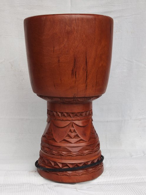 Cuerpo de djembé de Guinea calidad premium