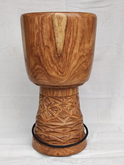 Cuerpo de djembé de Guinea calidad premium