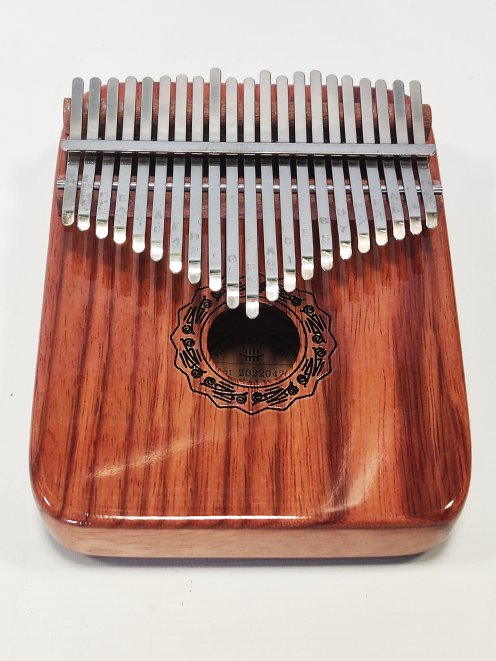 Mejor kalimba Top hueca 21 teclas Palo de rosa rojo
