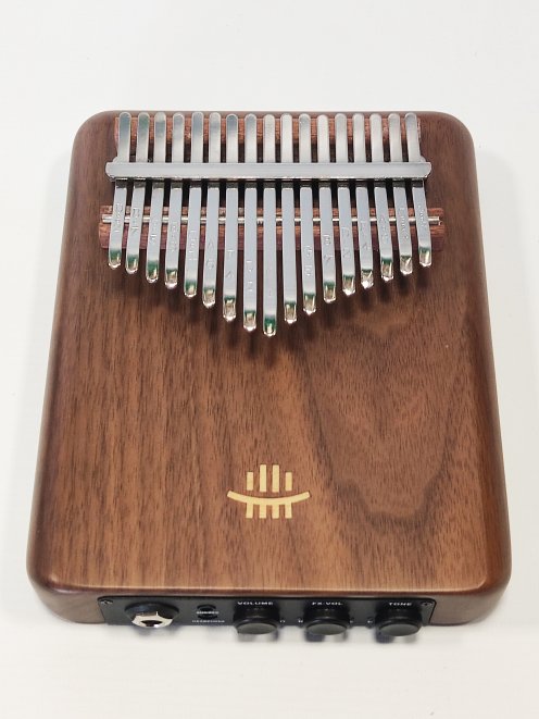 Kalimba eléctrica Nogal negro 17 teclas