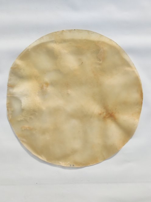 Piel de caballo grande gruesa sin pelo para tambor djembé