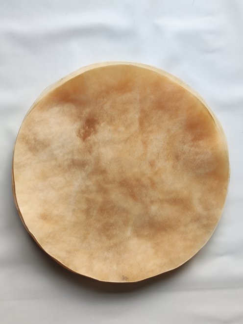 Piel de vaca grande sin pelo para tambor djembé percusion