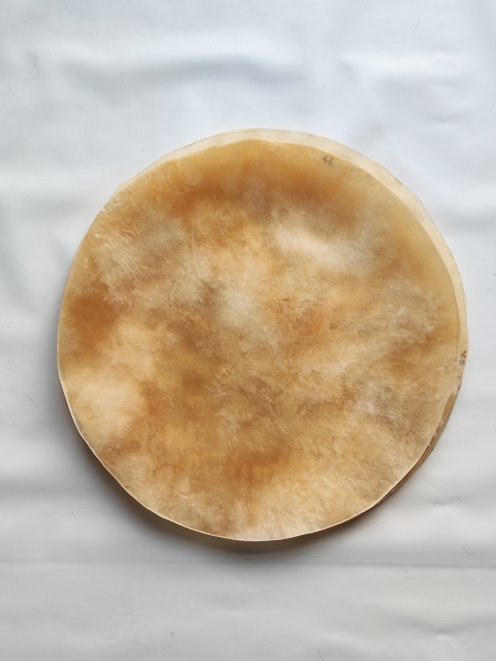 Piel de búfalo o piel de buey muy muy gruesa sin pelo para tambor djembe
