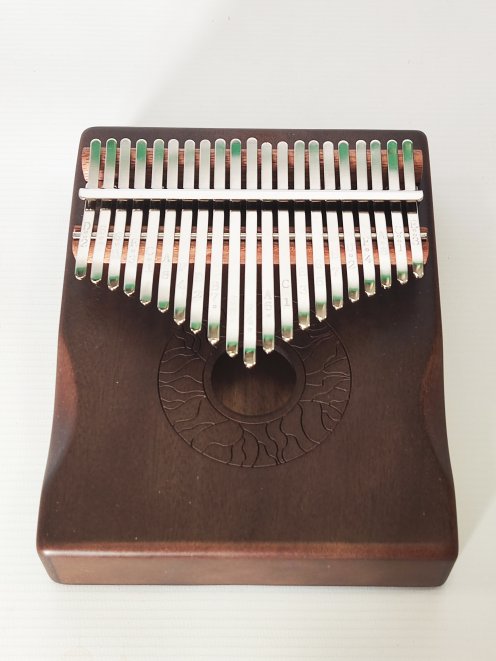 Eco kalimba barata 21 teclas Marrón