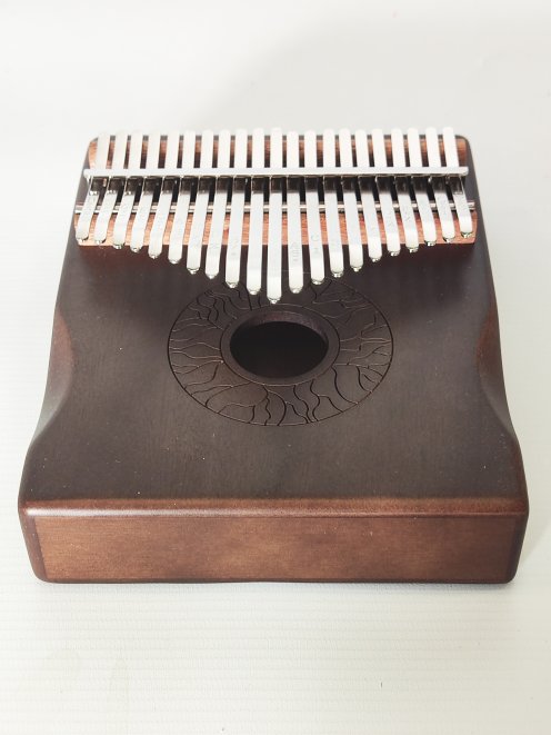 Eco kalimba barata 21 teclas Marrón