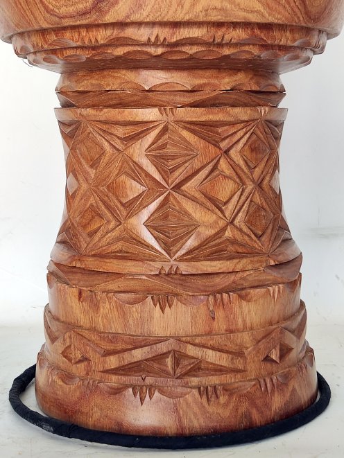 Cuerpo de djembé de Guinea calidad premium