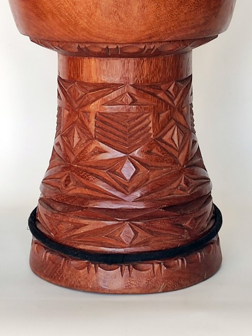 Cuerpo de djembé de Guinea calidad premium