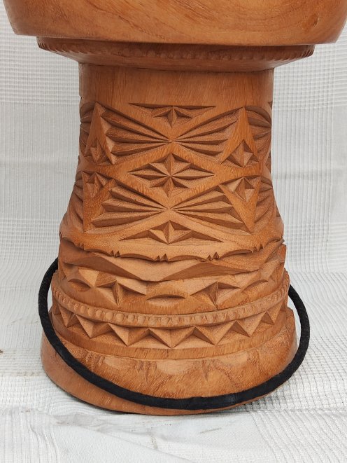 Cuerpo de djembé de Guinea calidad premium