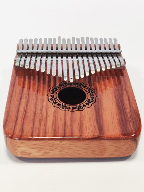 Mejor kalimba Top hueca 21 teclas Palo de rosa rojo