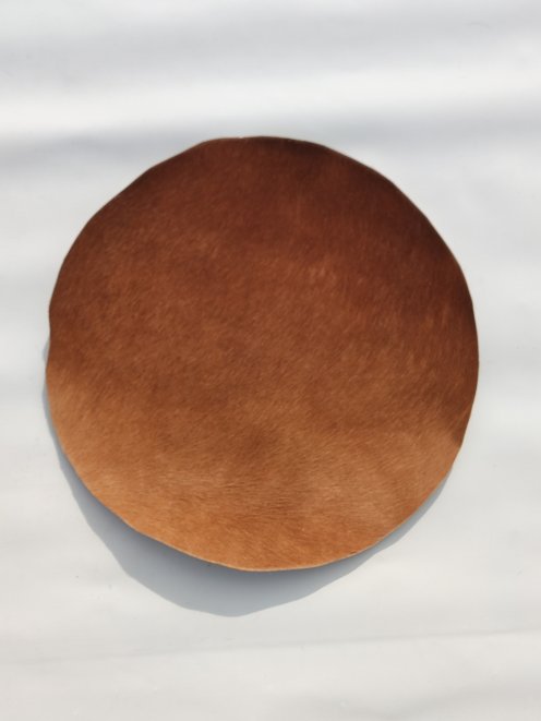 Piel de caballo gruesa con pelo para tambor djembé