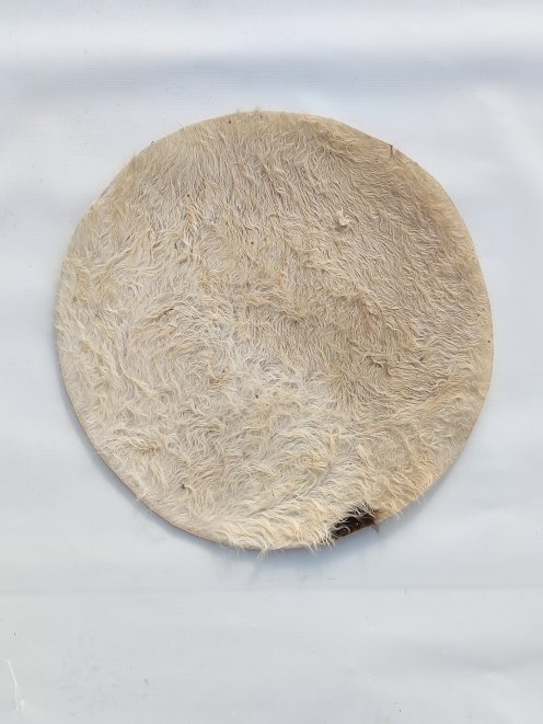 Piel de mula semigruesa con pelo para tambor dunun M